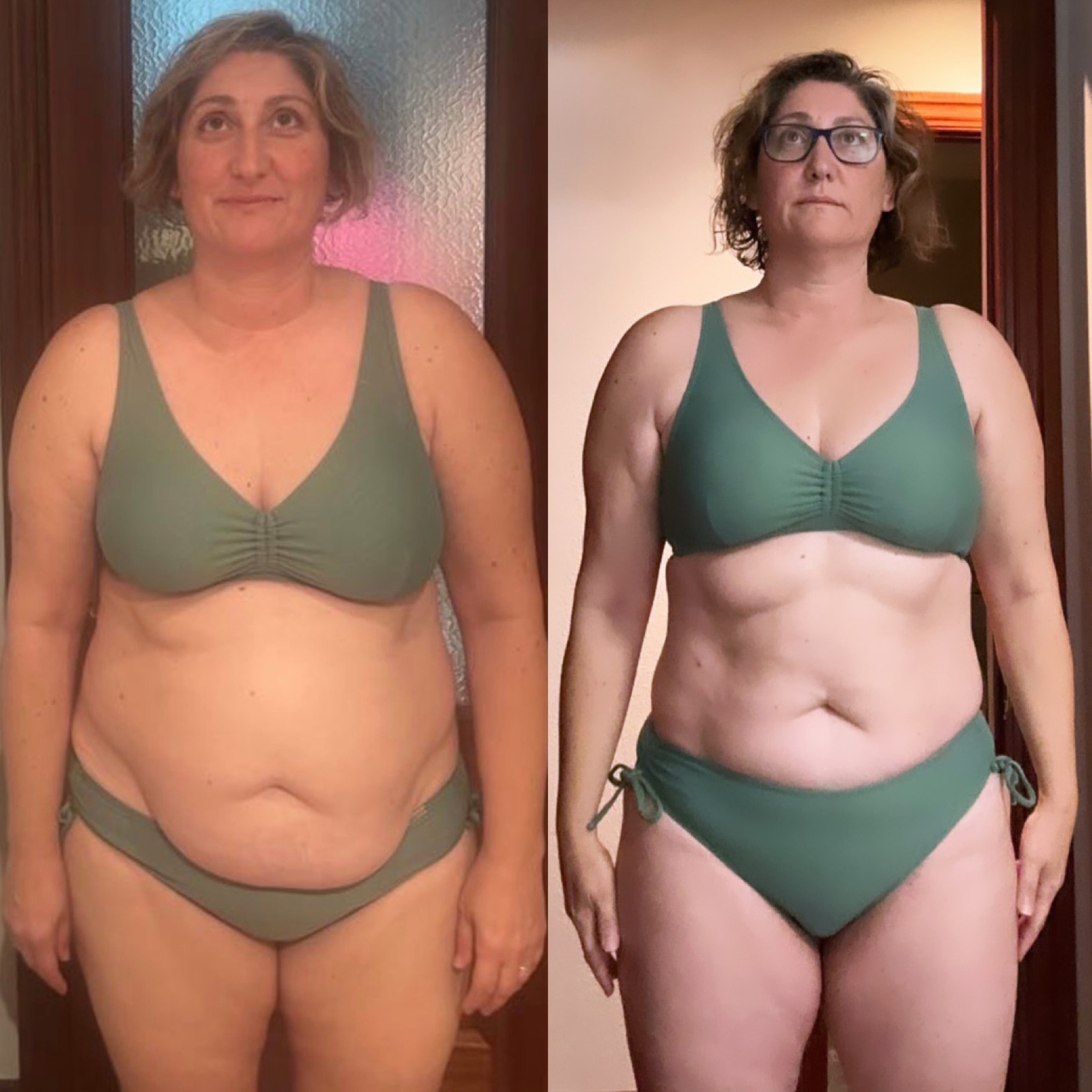 Antes y después de una clienta de MKGV