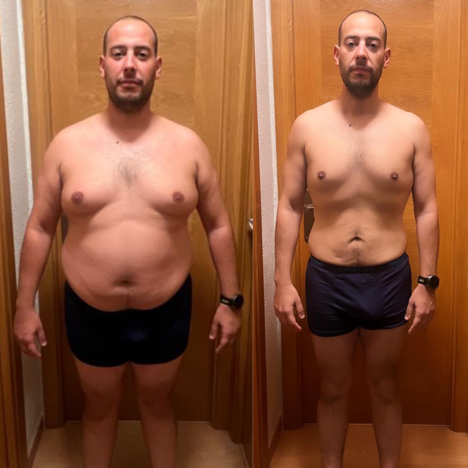 Antes y después de un cliente de MKGV